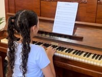 Instrumento musical Piano