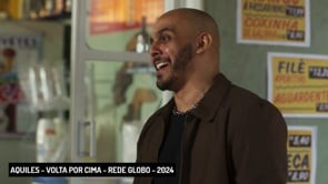 Volta por cima - Aquiles debocha e é filmado por Gerson.