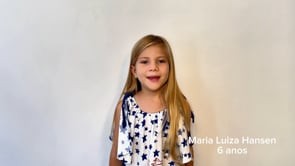 Apresentação Maria Luiza 6 anos