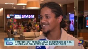 ND Record - matéria sobre a estreia do filme A LUA DOS BEIJOS SILENTES
