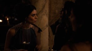 Isa como a venenosa Fortuna em “O Senhor e a Serva”