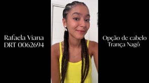 Opção de cabelo - Trança Nagô