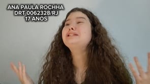 ANA PAULA ROCHHA MONÓLOGO DRAMA