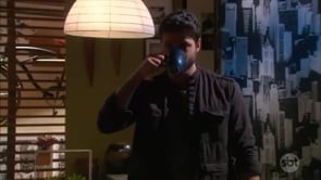 Cena I As Aventuras de Poliana I Beijo de Marcelo e Luísa