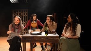 Cena gravada da peça Yerma