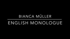 Bianca Müller - Monólogo em Inglês