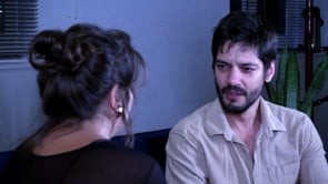 Personagem: homem c/ saúde mental abalada. Situação: medo de morrer e um segredo