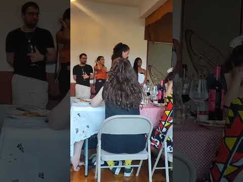 As pessoas da sala de jantar