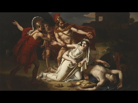 Antígona corta batatas