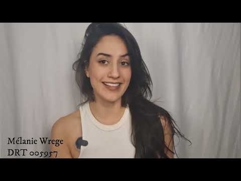 Vídeo de Apresentação. Atriz e Modelo. Mélanie Wrege. 2025.