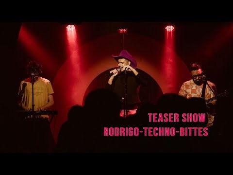 Teaser do show Rodrigo-Techno-Bittes