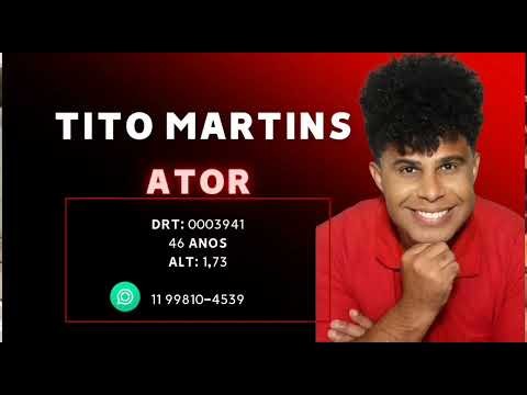 Portfólio do Ator Tito Martins
