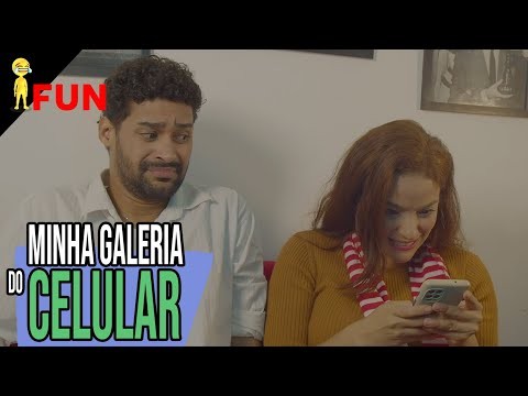 Vídeo curto - Mexendo na galeria do meu celular