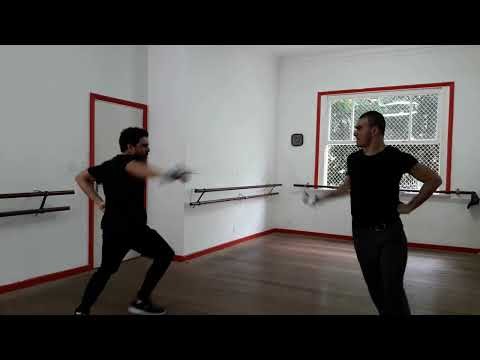 A arte de jogar com armas - Esgrima.
