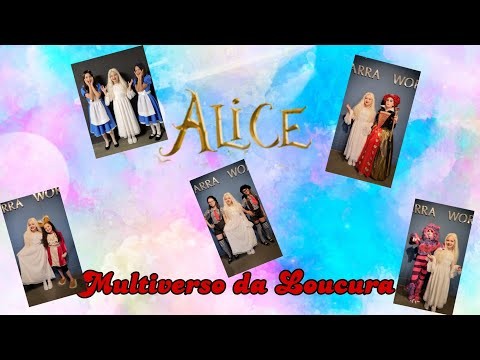 Cena da peça Alice