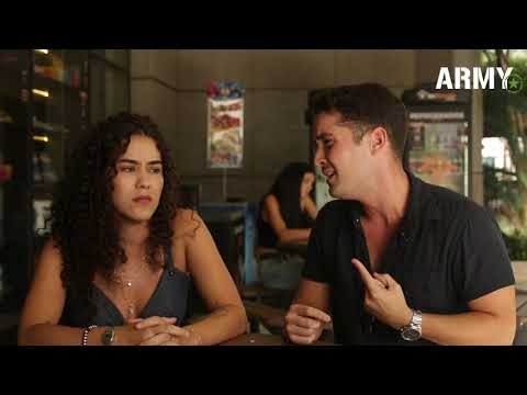 Cena em dupla - Série “The White Lotus” - Luanna Aragão e Heitor Mota