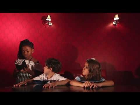 Cena em trio - Restaurante - atuando com o irmão Felipe Rosa