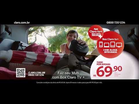 Campanha publicitária - Claro TV+