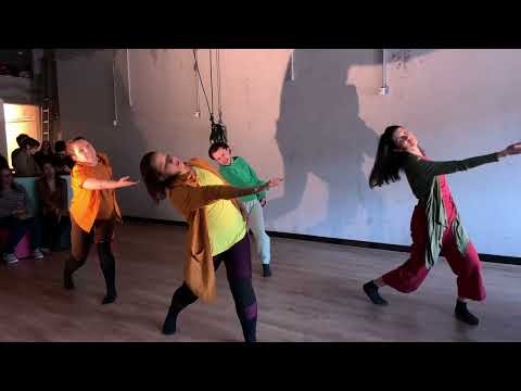Dança contemporânea - bailarina