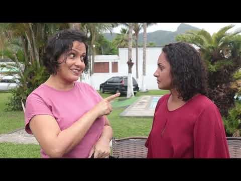 Cena com a atriz Célia Maria