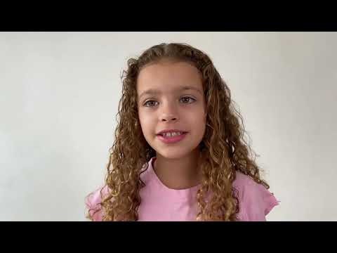 Selftape autoral Maria Clara Janhsen. 8 anos. Setembro de 2025