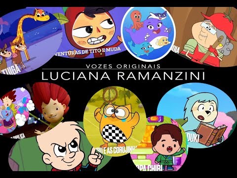 Portfolio Voz Original para animações Luciana Ramanzini