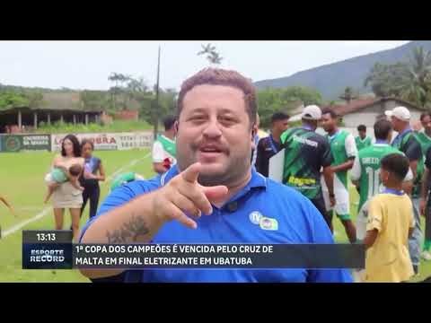 Esporte Record - Apresentador Maycon Santos