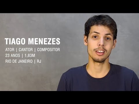 Tiago Menezes - Vídeo de Apresentação Pessoal