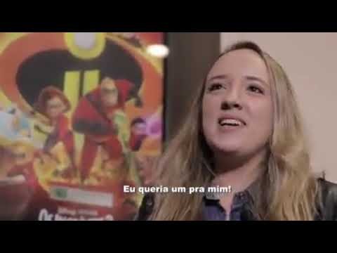 Luís Augusto Brito no comercial e chamada da Disney Channel e SBT - Os Incríveis