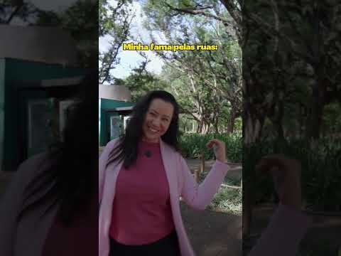 Apresentadora - entrevista com o público